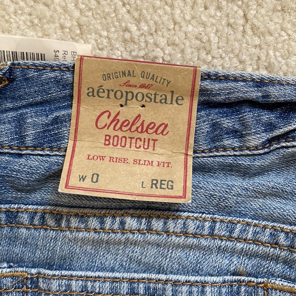 NWT Aeropostale Chelsea Bootcut Jeans Size 0R - Picture 4 of 7